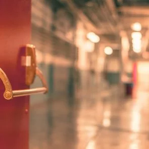 School hallway